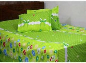 Bed Sheet 8 x 7.5 Feet with 2 Pillow Cover