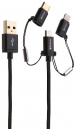 Verbatim MicroUSB / Lightning / Type C to USB-A Cable