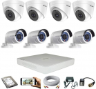 CCTV Package Dahua 8-CH DVR 8 Pcs 5MP Camera