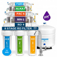8-Stage Reverse Osmosis Water Filter