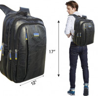 Travel Backpack Leather Bag