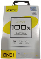 Aspor XM BN31 Battery for MI