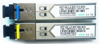 SH SFP Modular GE 1.25 Gb/s WDM / BiDi Transceiver