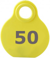 Neck Tag for Cow 1-50 Serial