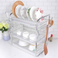 3-Layer Stainless Steel Rack