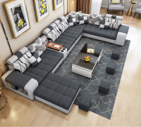 U-Shape Sofa Set