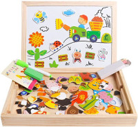 Wooden Magnetic Puzzle Toy
