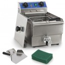 ETFE 12L Stainless Steel Commercial Deep Fryer
