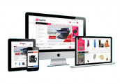 Ecommerce Website Design with Online Store