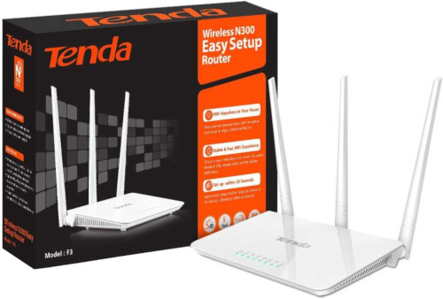 Tenda F3 Easy Setup Wi-Fi Router