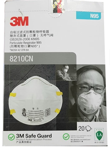 3M 8210CN N95 Air Mask