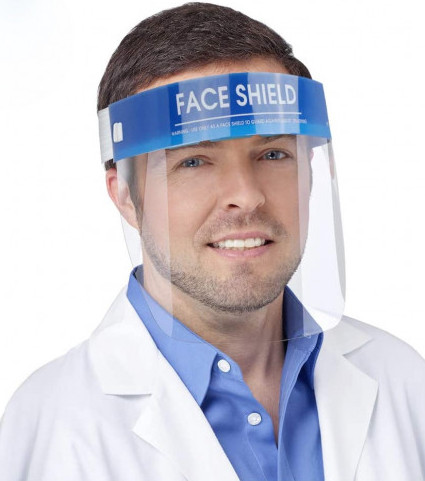 Full Face Shield Headband Splash Protection
