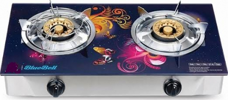 Bluebell Double Glass Automatic Gas Stove