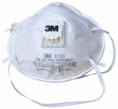 3M 8122 FFP2 Particulate Respirator Cup Shape Mask