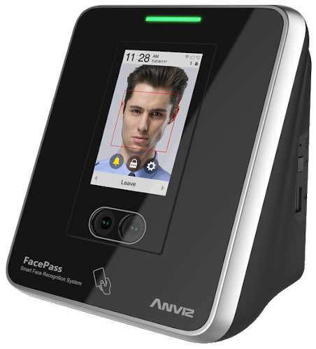 Anviz Face Pass 7 Fingerprint Reader Time Attendance Machine
