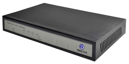 Dinstar DAG 1000-4S FXS 04 Port VoIP Gateway ATA