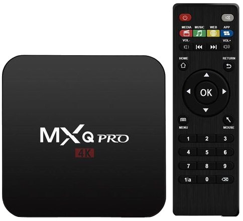 MXQ Pro 4K Android 6.0 Quad Core Smart TV Box 1G / 8G Price in Bangladesh