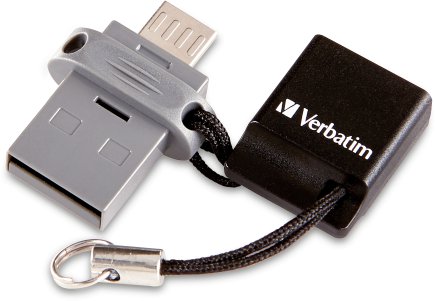 Verbatim 32GB Micro-B / USB-A Dual Flash Drive