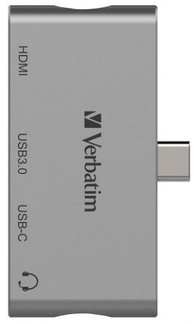 Verbatim USB 3.0 4-in-1 Type-C PD Charging Hub