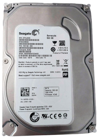 Seagate Barracuda ST500DM002 500GB Desktop HDD
