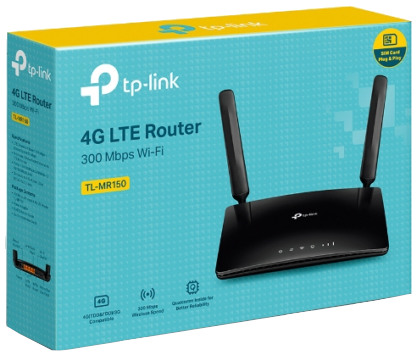 parallel Forkorte dessert TP-Link TL-MR150 4G LTE Router with SIM Card Slot Price in Bangladesh |  Bdstall