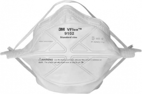 3M VFlex 9102 N95 Particulate Respirator Mask