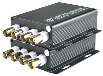 HHX-4V1D 4-CH Digital Video Optical Fiber Converter