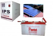 Solar IPS Package with 160Watt 4 Hours Backup