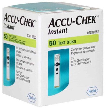 Accu-Chek Instant 50 Pieces Test Traka
