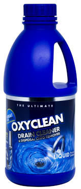Oxyclean Liquid Drain Cleaner Blue 1-Liter