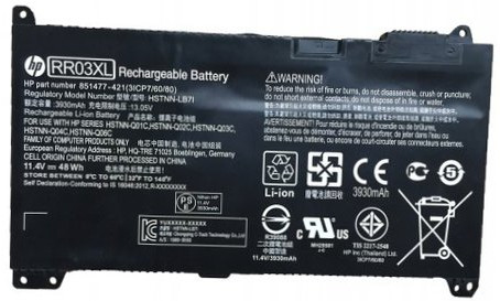 HP ProBook RR03XL Rechargeable Battery
