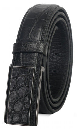 Shainpur SN-B09 Crocodile Print Leather Belt