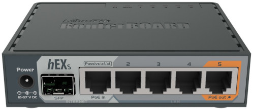 Mikrotik hEX S RB760iGS 5X Gigabit Ethernet Router