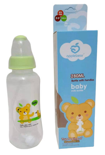 Applebear Baby Milk Feeder Bottle - 280ml