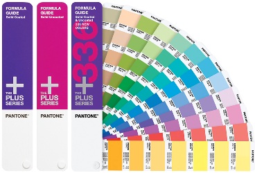 Pantone Coated & Un-Coated Plus Series Formula Color Card