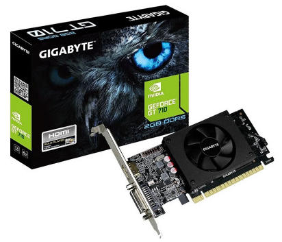 Gigabyte Nvidia GeForce GT 710 2GB DDR5 Graphics Card Price in Bangladesh