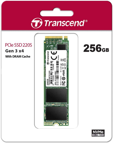 Transcend PCIe 220S 256GB M.2 2280  SSD