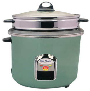 LG 037 Blue Magic Rice Cooker With Two Jar