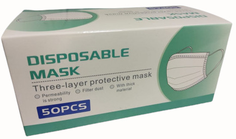 Disposable Three-Layer Protective Mask