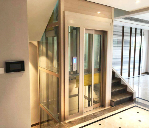 ISO Certified Residential Pneumatic Glass Home Lift