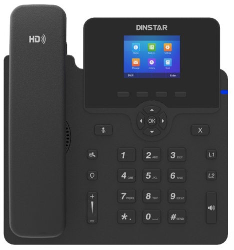 Dinstar C62GP Entry Level PoE IP Phone