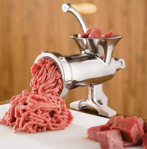 Hand Operate Manual Tinned Meat Grinder Sausage Stuffer