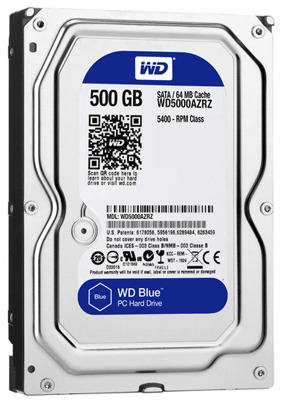 Western Digital 500 GB SATA Internal Desktop Hard Disk Drive