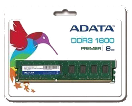AData 8GB DDR3 1600 Bus Speed Internal Desktop RAM