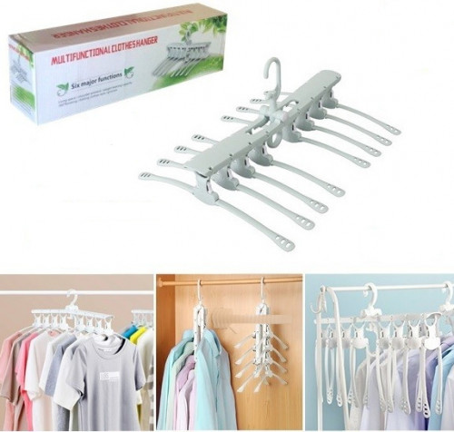 8-In-1 Folding Cloth Hanger