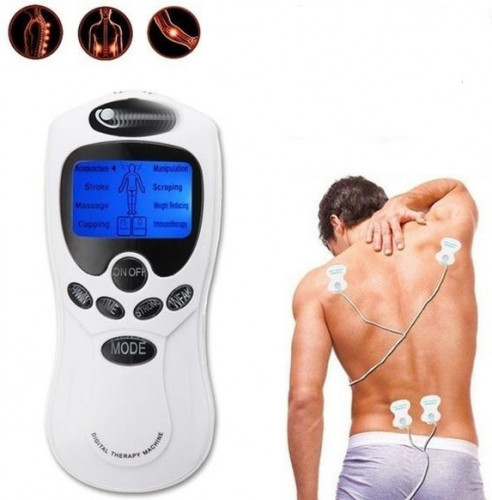 Digital Therapy Machine for Body Massager with 8 Pad