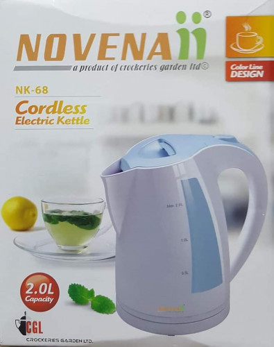 Novena NK-68 2-Liter Cordless Electric Kettle