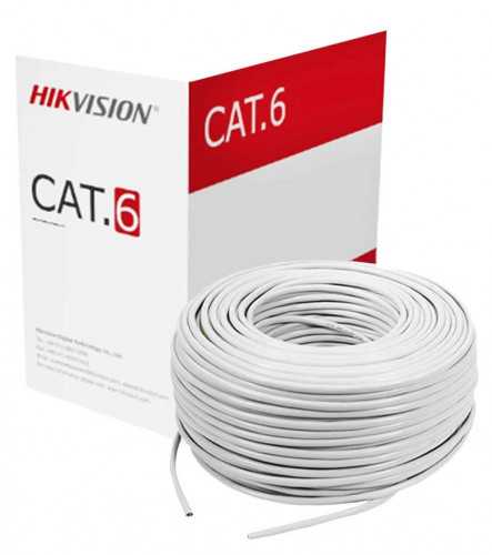 Hikvision Cat-6 White Network Cable Price in Bangladesh