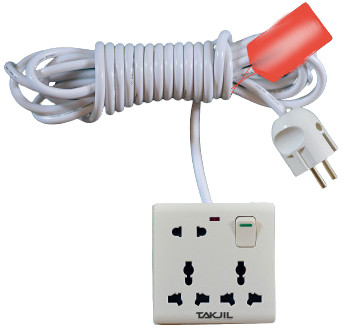 Takjil 3-Socket Multi Plug