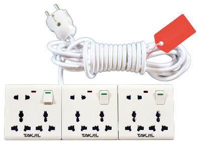 Takjil 9-Socket Multi Plug